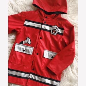 Wippette Jr Fire Squad Boys Rain Jacket
